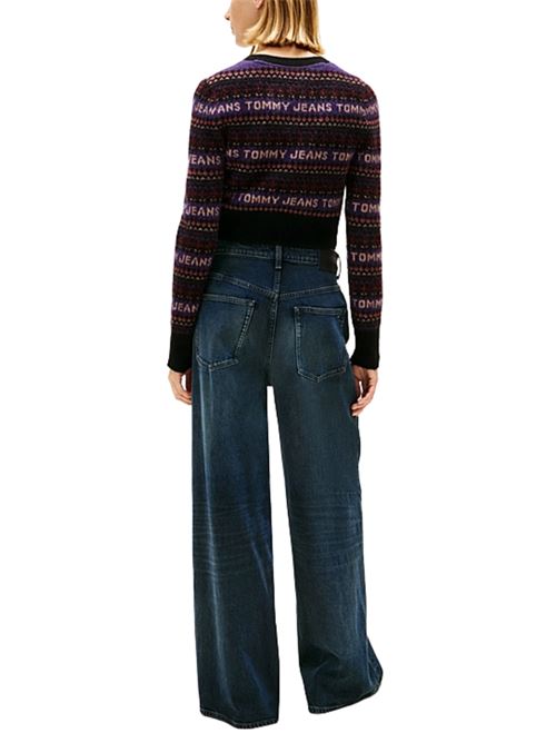 Cardigan con motivo Fair Isle in misto lana Tommy Jeans | DW0DW21691BDS